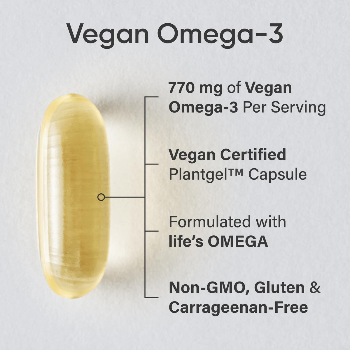 Sports Research Vegan Omega-3 Fish Oil Alternative from Algae Oil - Highest Levels of DHA & EPA Fatty Acids | Non-GMO Verified & Vegan Certified - 60 Veggie Softgels (Carrageenan Free) 🍁 All In One Marketplace Canada