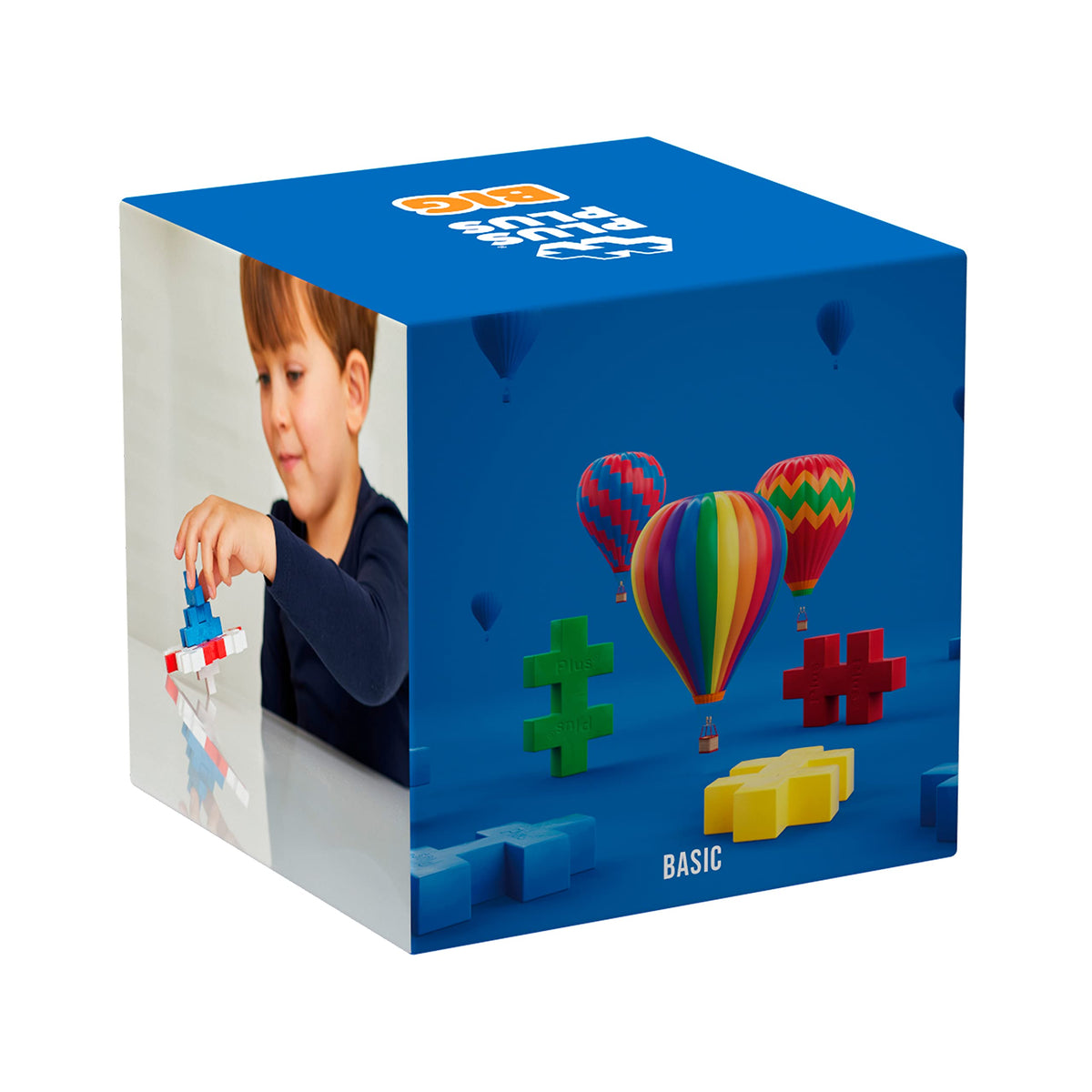 PLUS PLUS - 100 Pcs 30 x 50 mm Big Basic Colors Mix Building Blocks 🍁 All In One Marketplace Canada