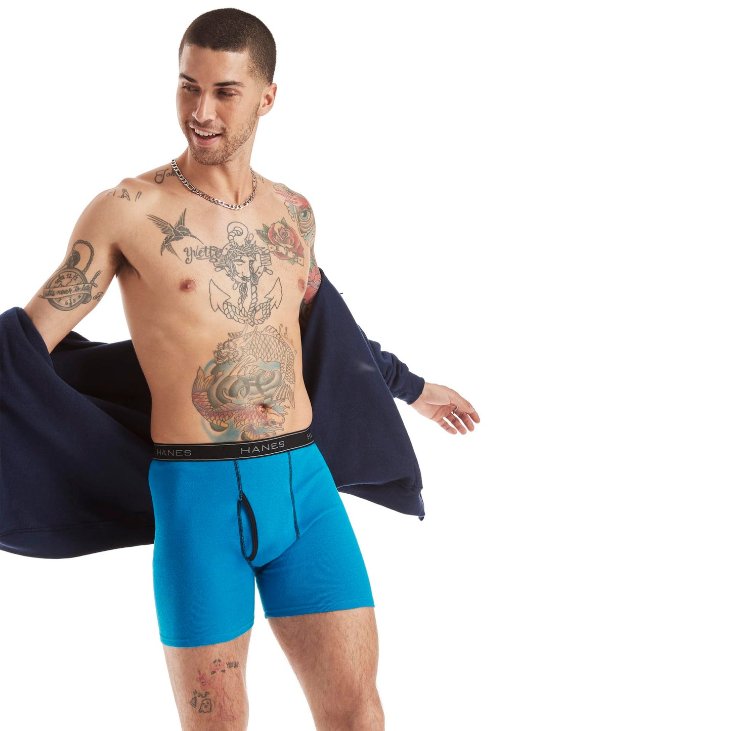 Hanes Men's 4 Pack FreshIQ Ringer Boxer Brief, Assorted, X Large 🍁 All In One Marketplace Canada