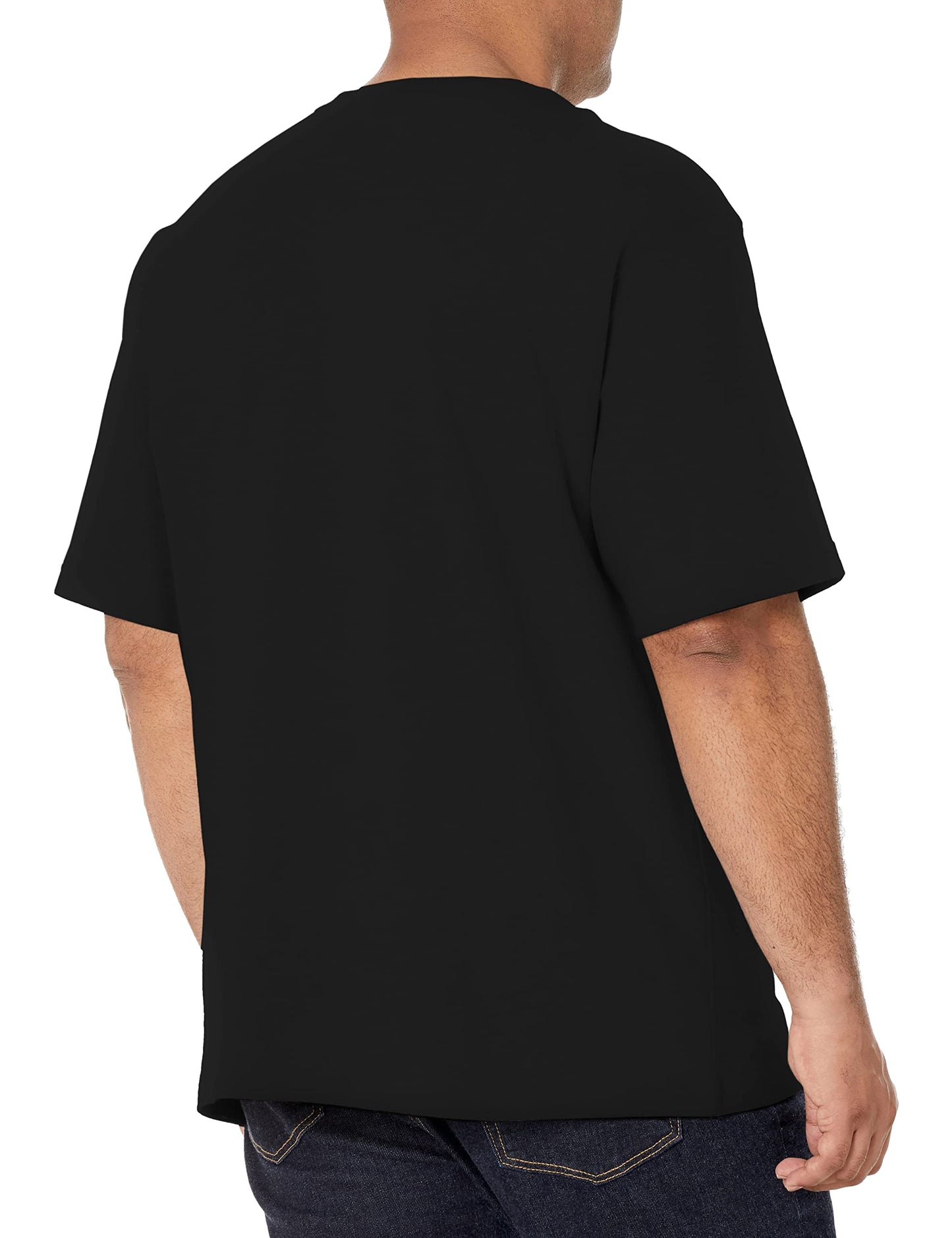 Carhartt Men's Big and Tall K87 Workwear Short Sleeve T-Shirt (Regular and Big & Tall Sizes), Black, X-Large 🍁 All In One Marketplace Canada