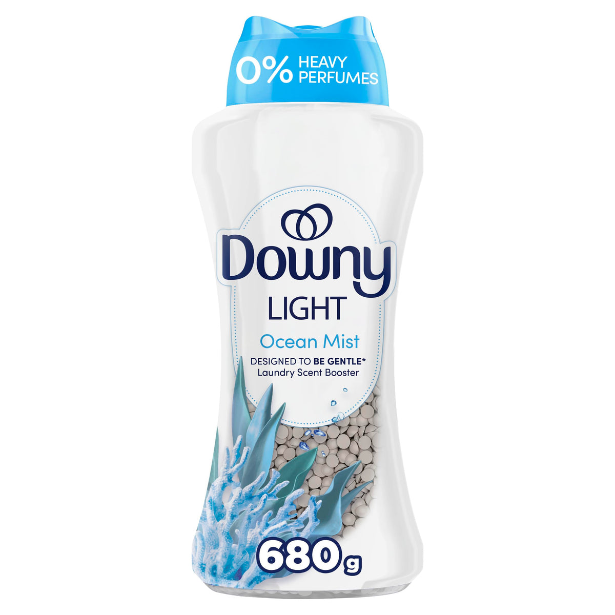 Downy Light Laundry Scent Booster Beads, Ocean Mist Scent, In-wash fabric beads designed to be gentle with a light boost of scent, No Heavy Perfumes, 680 Grams 🍁 All In One Marketplace Canada