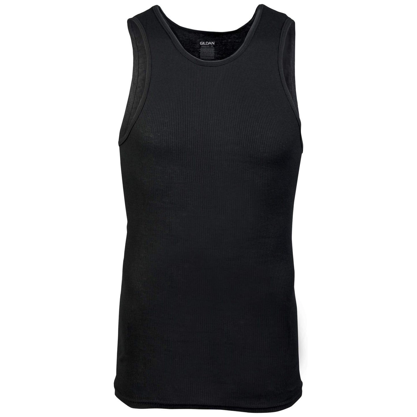 Gildan Men's A-Shirts Tanks Multipack, Black (6 Pack), Large 🍁 All In One Marketplace Canada