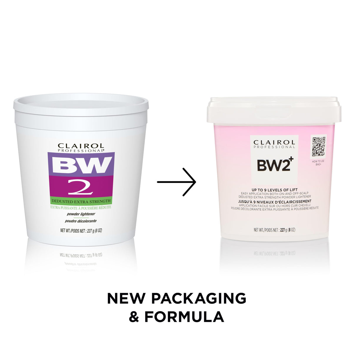 Clairol Professional BW2+ Dedusted Extra Strength Powder Lightener for Hair Highlights, 8 oz | 227 g 🍁 All In One Marketplace Canada