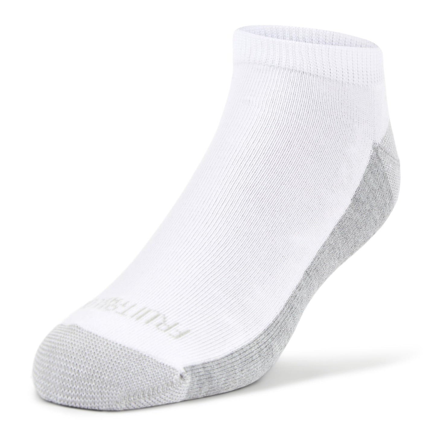 Fruit of the Loom mens 12 Pair Pack Dual Defense Cushioned Socks, White/Grey, 6-12 🍁 All In One Marketplace Canada