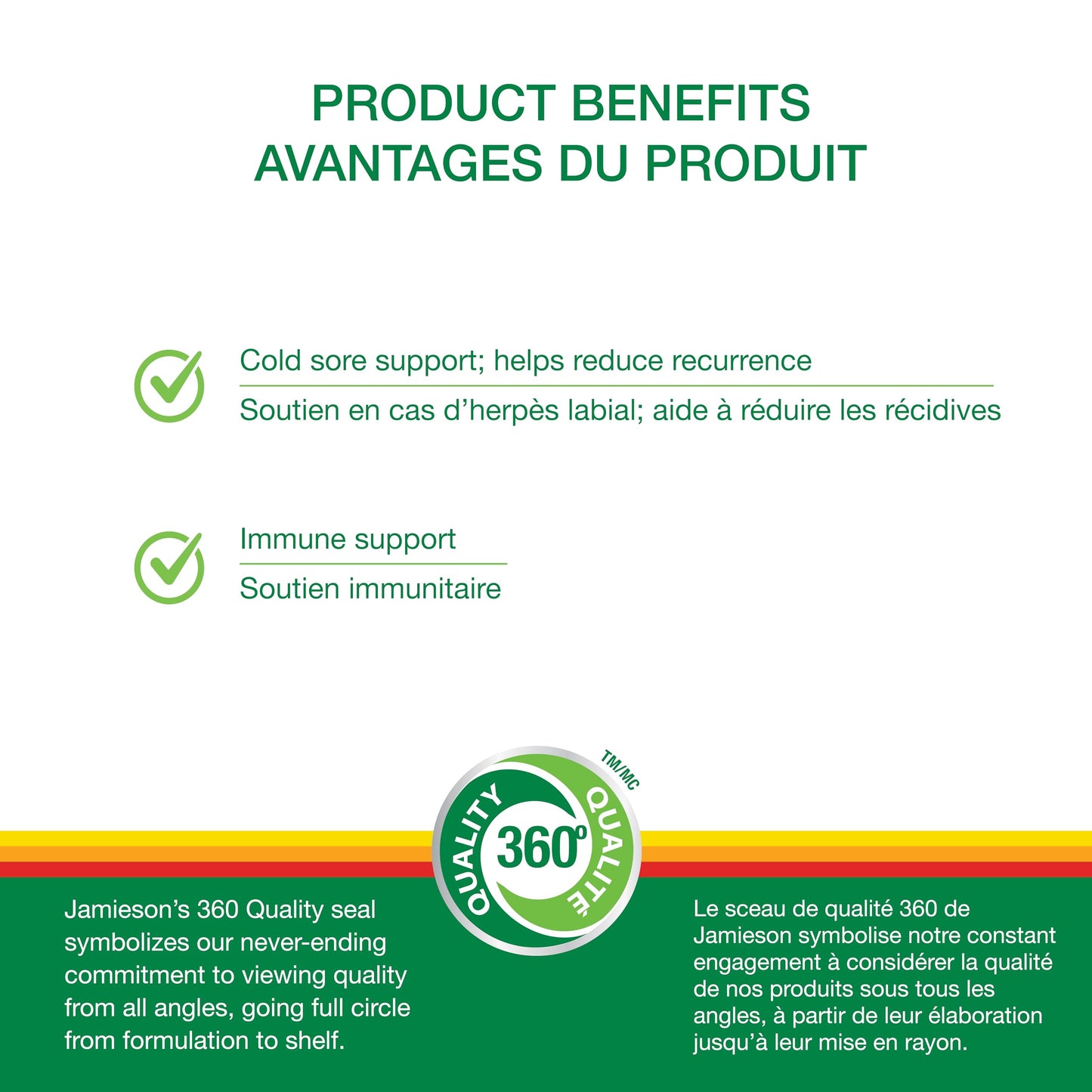 Jamieson Lysine 1,000 mg, with Zinc and Vitamin C, Cold Sore Support, and Helps Immune Health. Essential Amino Acid, Non-GMO, Gluten-Free, 60 Vegetarian Caplets, Proudly Canadian 🍁 All In One Marketplace Canada