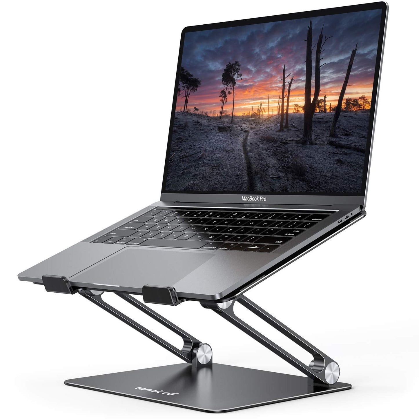 Lamicall Adjustable Laptop Stand, Portable Laptop Riser, Aluminum Laptop Stand for Desk Foldable, Ergonomic Computer Notebook Stand Holder Gift for MacBook Air Pro, More 10-17.3" Laptops, Black 🍁 All In One Marketplace Canada