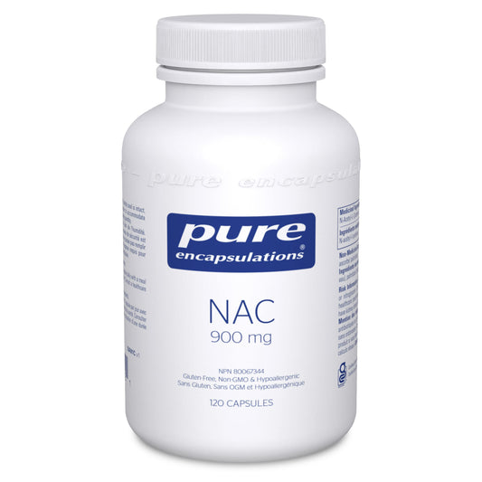 Pure Encapsulations NAC 900 mg - N-Acetyl Cysteine Amino Acid Supplement for Immune Support, Liver & Antioxidants* - 120 Capsules 🍁 All In One Marketplace Canada