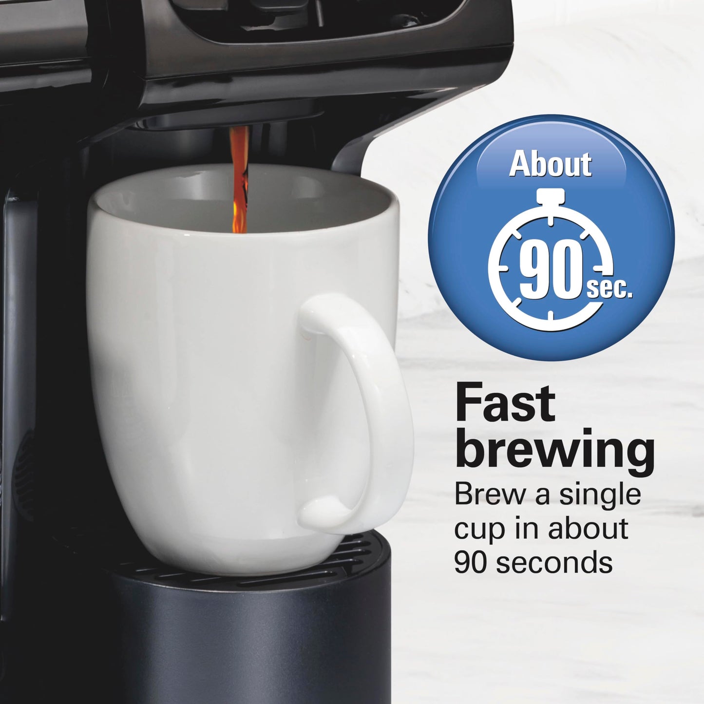 Hamilton Beach FlexBrew Trio 3-Way Coffee Maker, Single Serve & 12 Cup Drip Coffee Maker, Pod & Ground Coffee Compatible, Fast Brewing, Programmable, 56 oz Reservoir, Black (49902C) 🍁 All In One Marketplace Canada