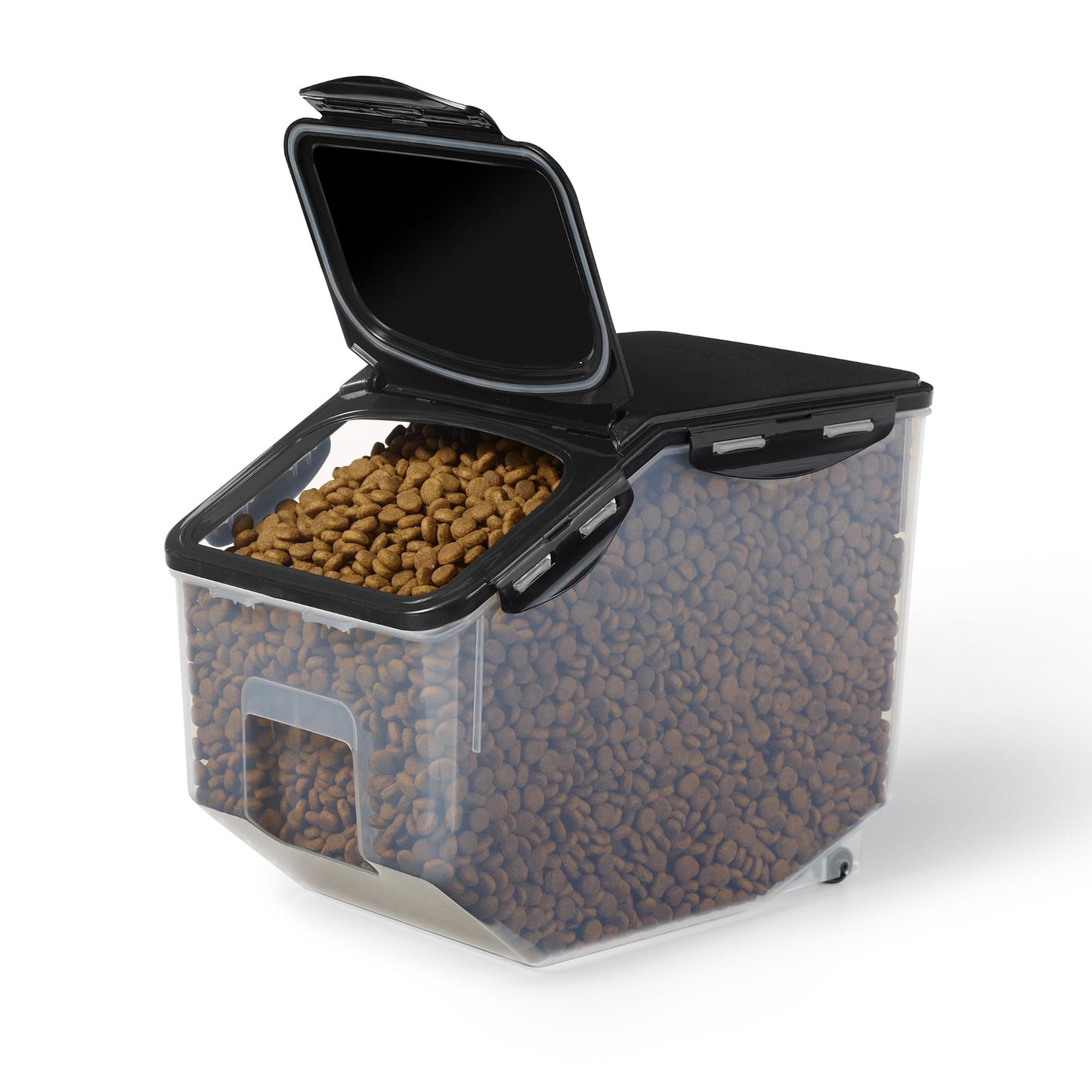 Starfrit LocknLock Pet Food Container with Wheels - 406oz/12L - Airtight - 4-Sided Locking Flip Top Lid 🍁 All In One Marketplace Canada