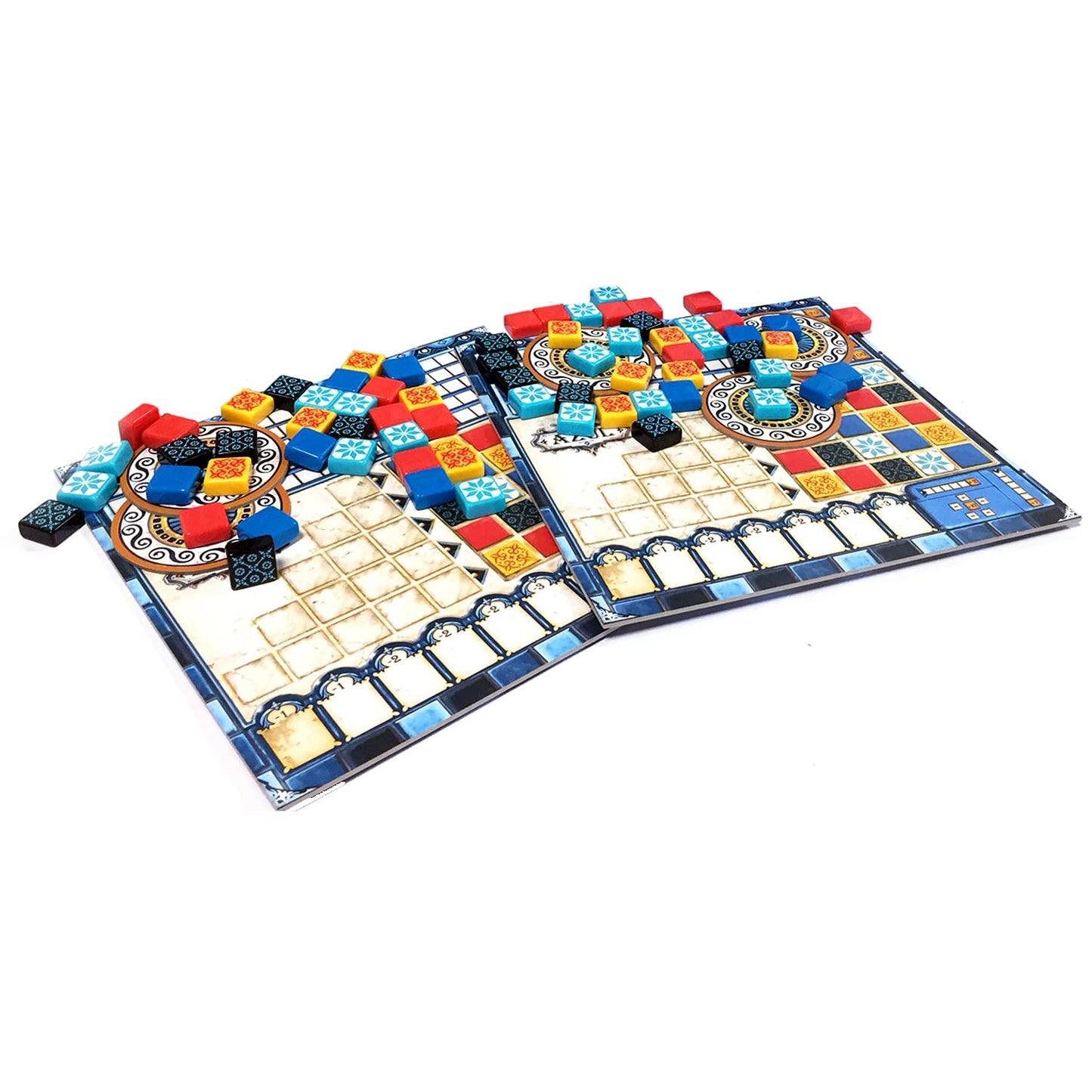 Azul Board Game - 2-4 Players - Fun Family Board Game - 30-45 Minutes of Gameplay - Games for Family Game Night - For Kids and Adults Ages 8+ - Bilingual - Made By Next Move Games 🍁 All In One Marketplace Canada