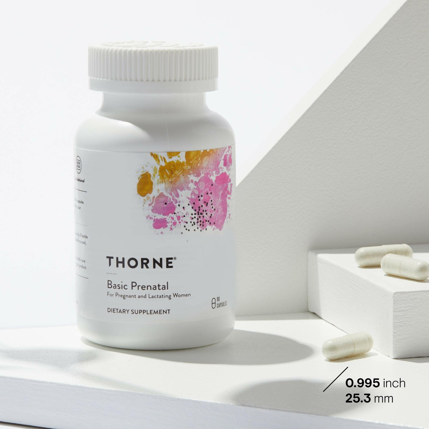 THORNE - Basic Prenatal - Folate Multivitamin for Pregnant and Lactating Women - 90 Capsules - 30 Servings 🍁 All In One Marketplace Canada