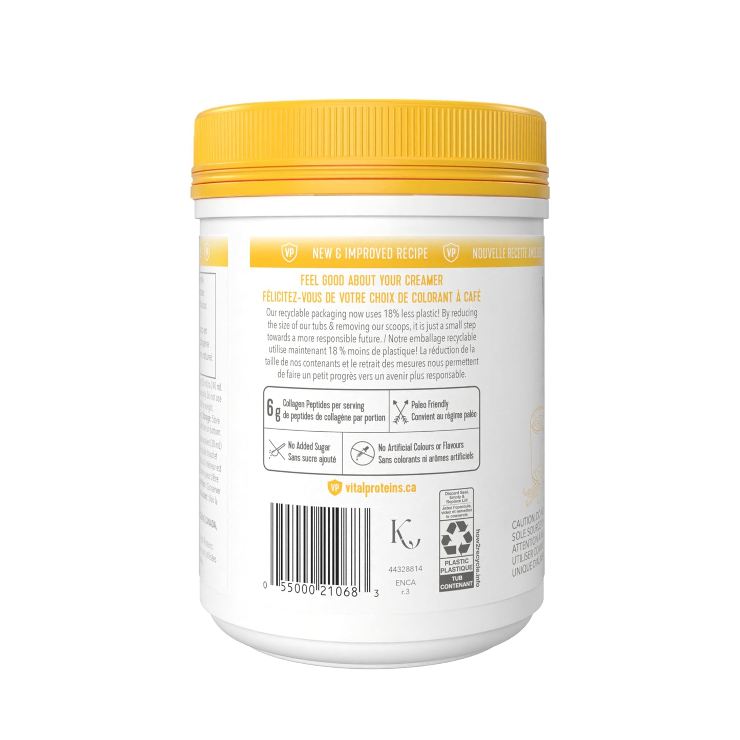VITAL PROTEINS Collagen Creamer, Vanilla-flavoured, 303 g 🍁 All In One Marketplace Canada