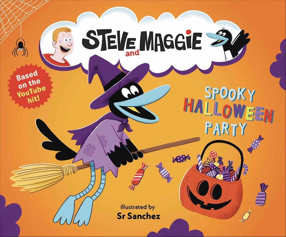 Steve and Maggie: Spooky Halloween Party: (A Spook-Tacular Storybook for Babies, Toddlers, Preschoolers, and Kids Ages 2-5 Featuring a Halloween Adventure with Costumes and Candy)