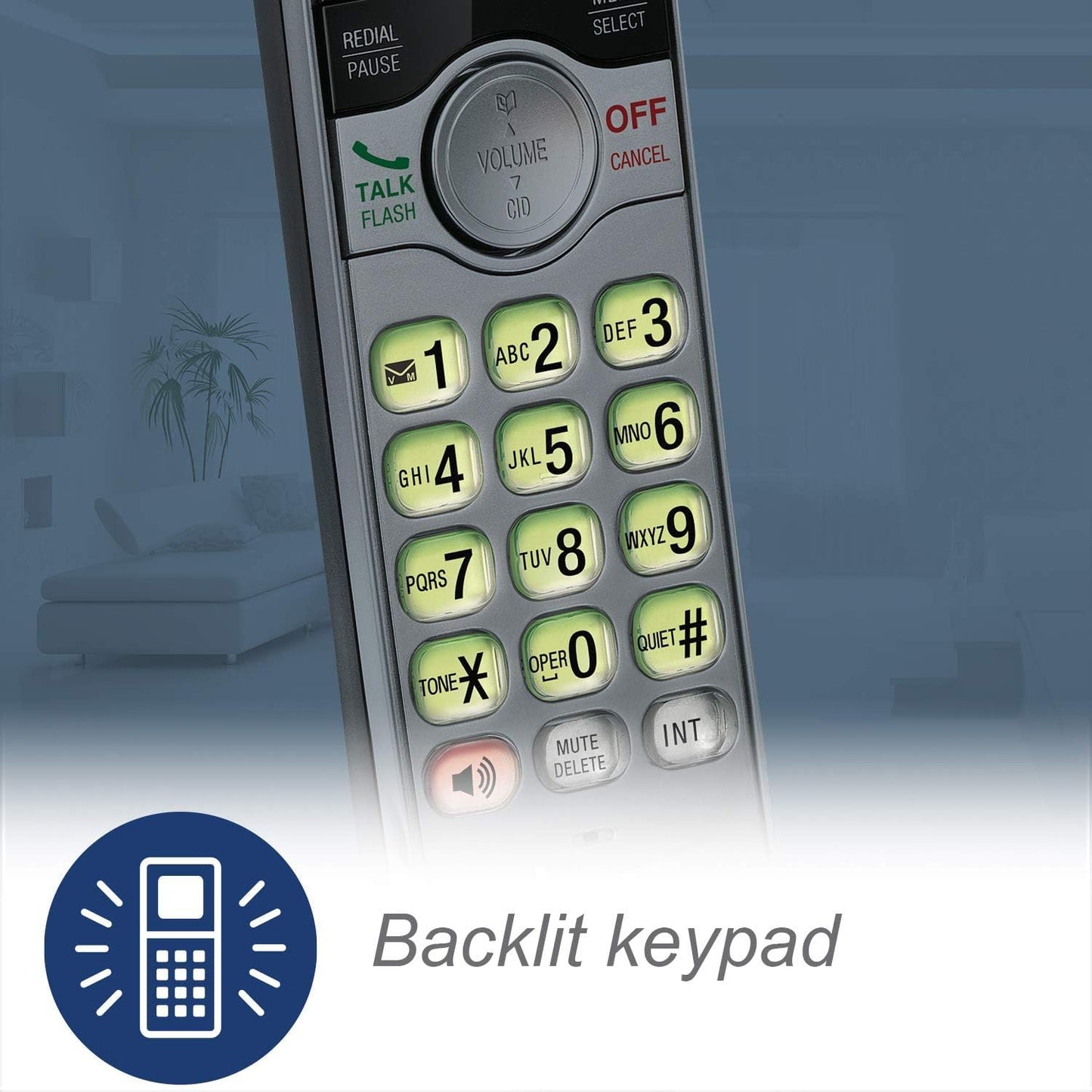 VTech CS6949-2 DECT 6.0 Corded/2-Cordless Telephone System, Black/Silver 🍁 All In One Marketplace Canada