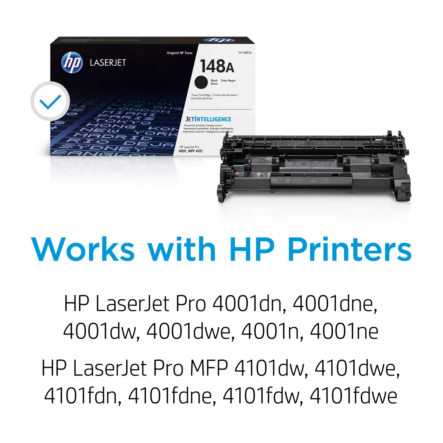 HP Original 148A Black LaserJet Toner Cartridge 🍁 All In One Marketplace Canada