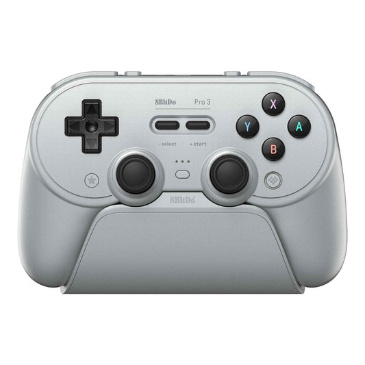 8BitDo Pro 3 Bluetooth Controller for Switch/Switch 2 – TMR Joysticks, Swappable ABXY Buttons, Pro Back Buttons, Charging Dock, Hall Effect Triggers, for Windows, Apple, SteamOS, Android - Gray 🍁 All In One Marketplace Canada