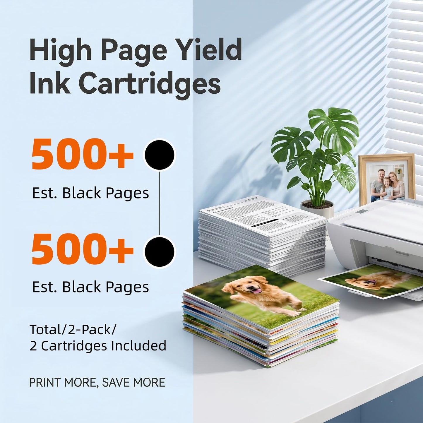 275XL Black Ink Cartridge Replacement for Canon Ink 275 275XL Black PG-275 PG-275XL Works for Canon PIXMA TR4720 TS3720 TS3500 TS3522 TS3520 TS3722 TR4700 TR4722 TR4723(2 Black) 🍁 All In One Marketplace Canada
