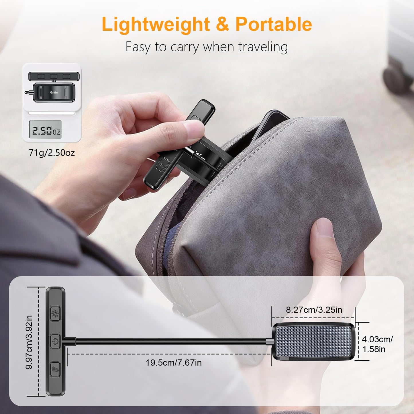 Gritin 19 LED Rechargeable Book Light for Reading in Bed 🍁 All In One Marketplace Canada