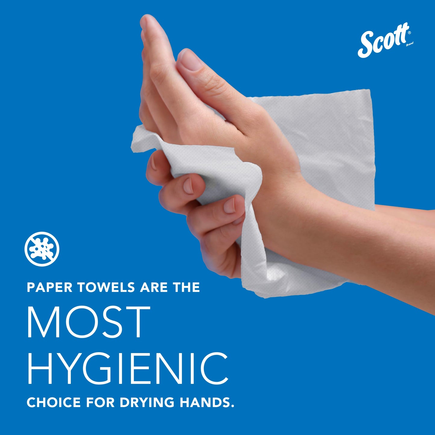 Scott Professional Universal Multifold Paper Towels, Bulk (01840), Absorbency Pockets, White, 9.2"x9.4" Towel, Compressed, Compact (250 Sheets/Pack, 16 Packs/Case, 4,000 Sheet Total) 🍁 All In One Marketplace Canada