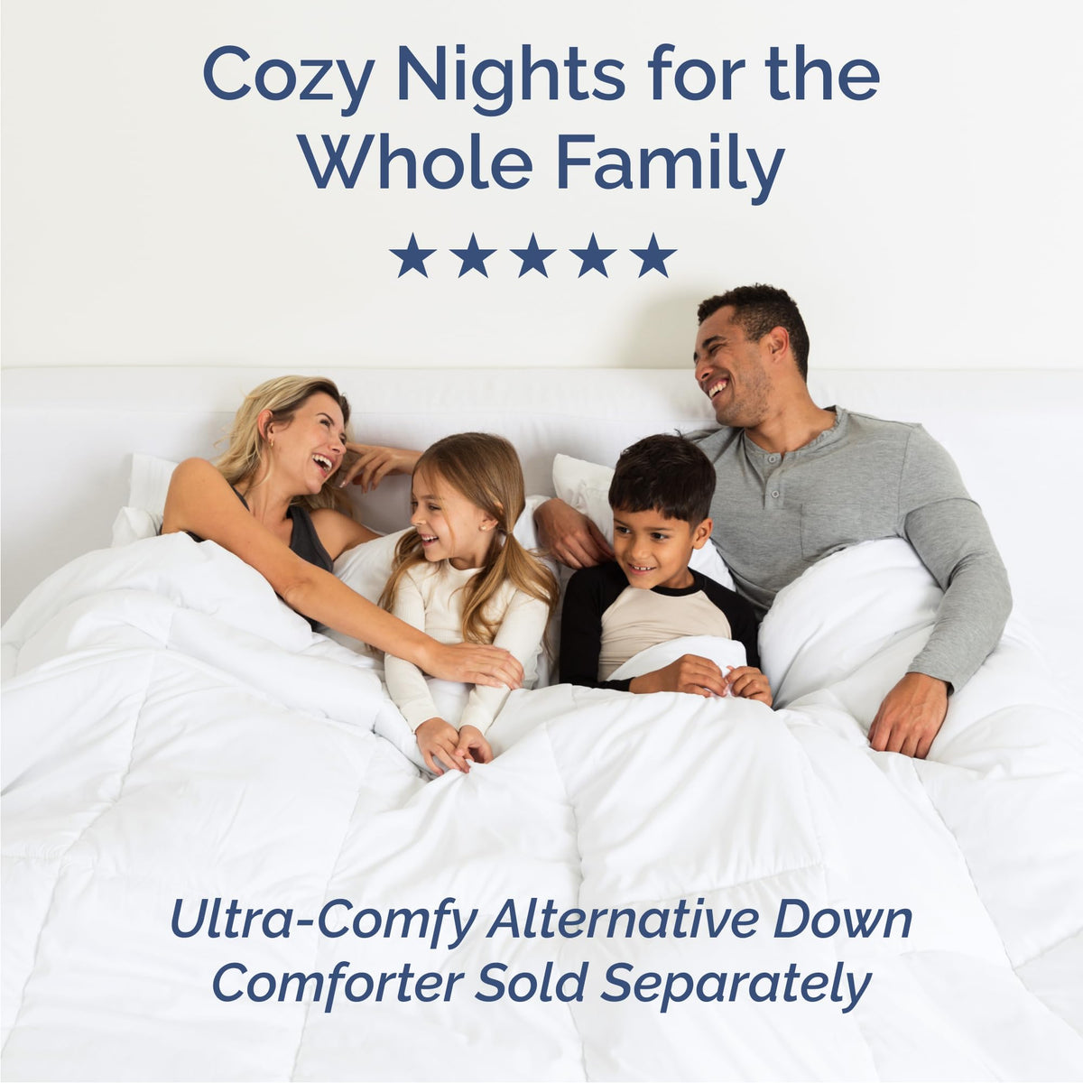 Queen Size 4 Piece Sheet Set - Comfy Breathable & Cooling Sheets - Hotel Luxury Bed Sheets for Women & Men - Deep Pockets, Easy-Fit, Soft & Wrinkle Free Sheets - Denim Blue Oeko-Tex Bed Sheet Set 🍁 All In One Marketplace Canada