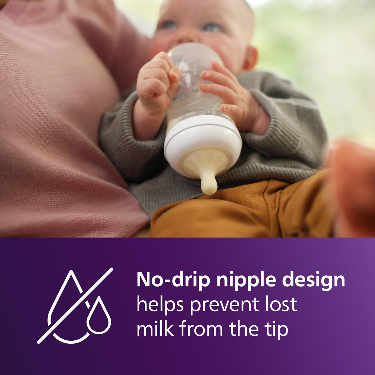 Philips Avent Natural Baby Bottles with Natural Response Nipples (Medium Flow, Flow 3), 9oz, 4-pack, SCY903/04 🍁 All In One Marketplace Canada