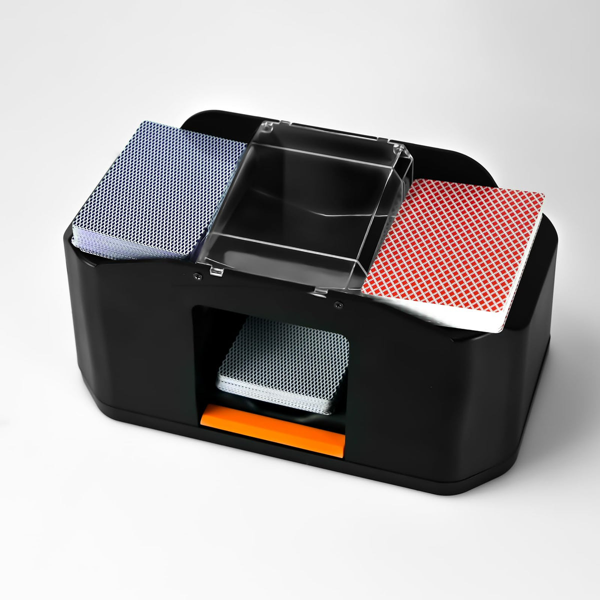 1/2 Decks Rechargeable & Low Noise Card Shuffler, Automatic 2000mAh Battery Shuffler Machine for Casino Poker, Texas Hold'em, Playing Card Games 🍁 All In One Marketplace Canada