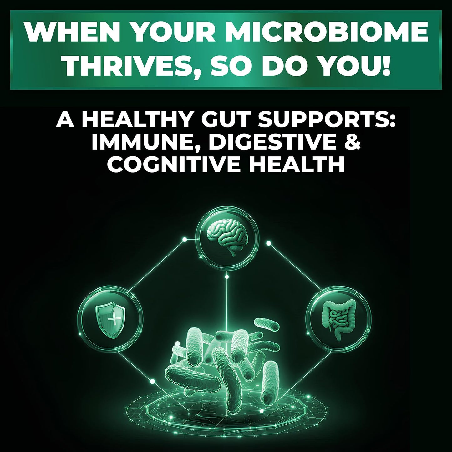 Probiotics Women & Men - 60 Billion CFU Probiotic + Prebiotics | Delayed Release Capsules Survive Stomach Acid for Max Potency | Digestive & Immune Support | Bloating & Gas Relief | Shelf Stable Lactobacillus Strains | Canadian Made, 3rd Party Tested