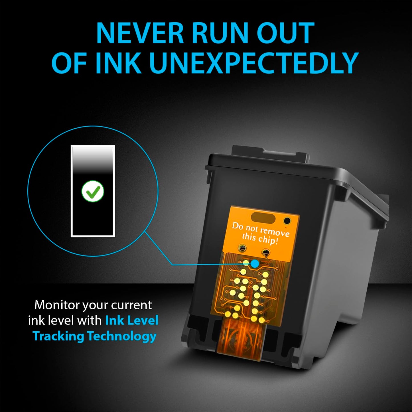Smart Ink Remanufactured Ink Cartridges Replacement for HP 65 XL HP 65XL (2 Black Combo Pack) to use with DeskJet 3755 2600 2625 2652 2655 3700 3720 3752 3772 Envy 5000 5010 5052 5055 Printer Series 🍁 All In One Marketplace Canada