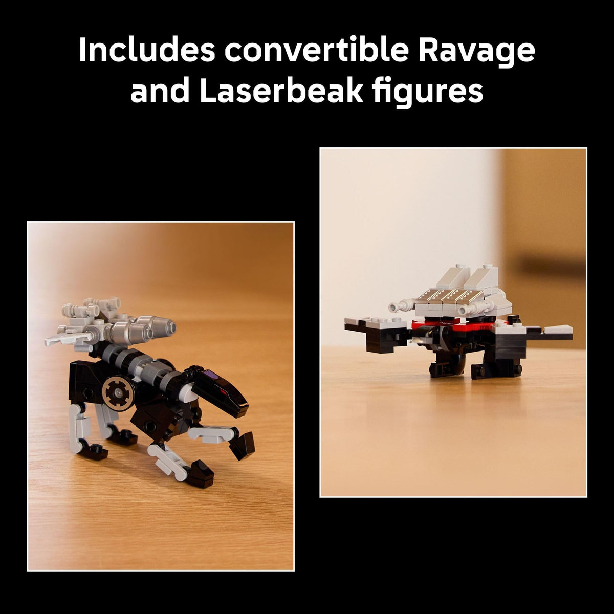 LEGO Icons Transformers: Soundwave - Building Set W/Sound Effects for Adults, 18+ - Model Kit W/Ravage & Laserbeak Figures - DIY Home Decor - Collectible Gift Idea for Sci-FI & Movie Fans - 10358 🍁 All In One Marketplace Canada