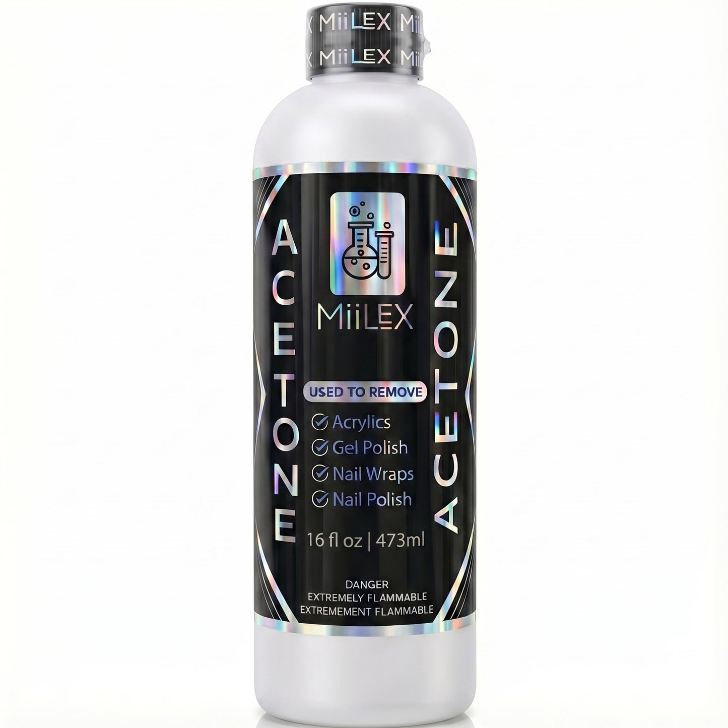 Acetone 16oz Made in Canada - Nail Polish Remover, Professional Strength Gel, Acrylic & Dip Remover – Fast Acting 🍁 All In One Marketplace Canada