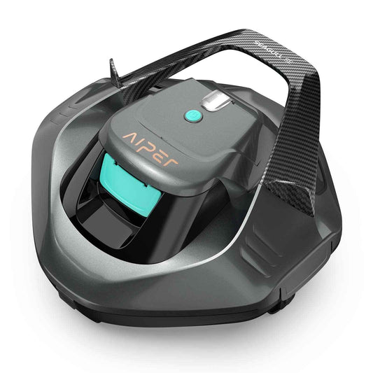AIPER Seagull SE Cordless Robotic Pool Cleaner, Pool Vacuum Lasts 90 Mins, LED Indicator, Self-Parking, for Flat Above-Ground Pools up to 33 Feet - Gray 🍁 All In One Marketplace Canada