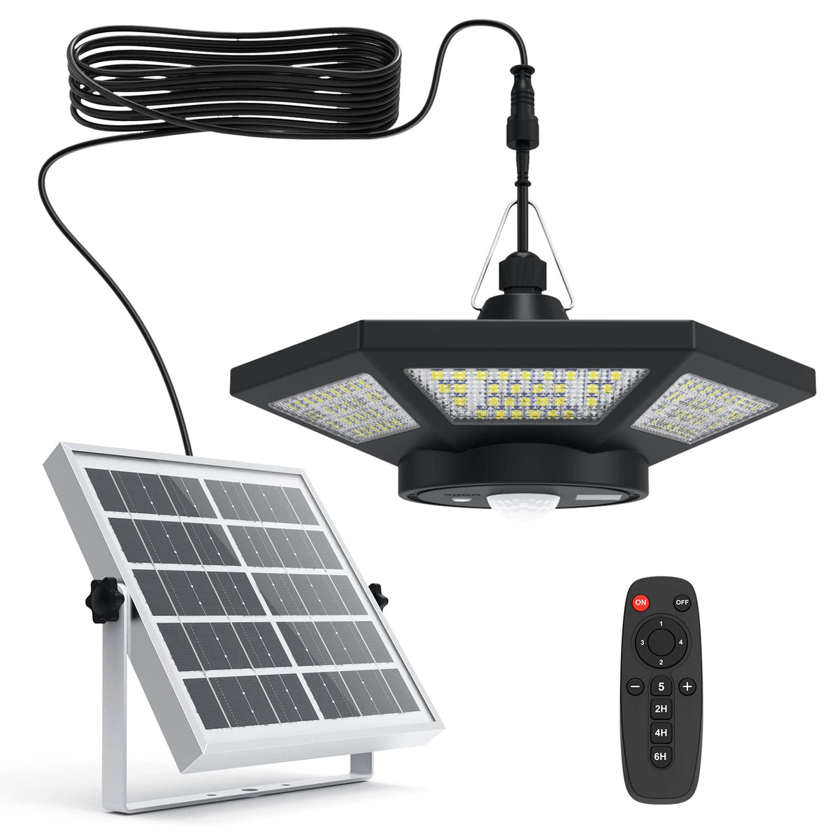 ICOFRU Solar Shed Lights Indoor Outdoor Motion Sensing 5 Lighting Modes 🍁 All In One Marketplace Canada