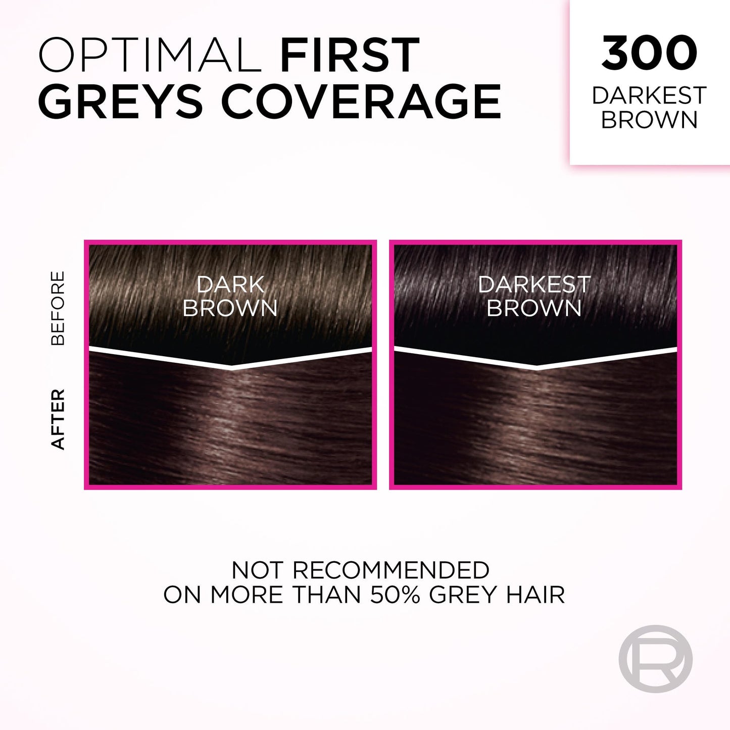 L'Oréal Paris Casting Crème Gloss Hair Dye, 300 Darkest Brown, Semi permanent Hair Color with Hair Gloss, 1 Kit (Pack of 2) 🍁 All In One Marketplace Canada
