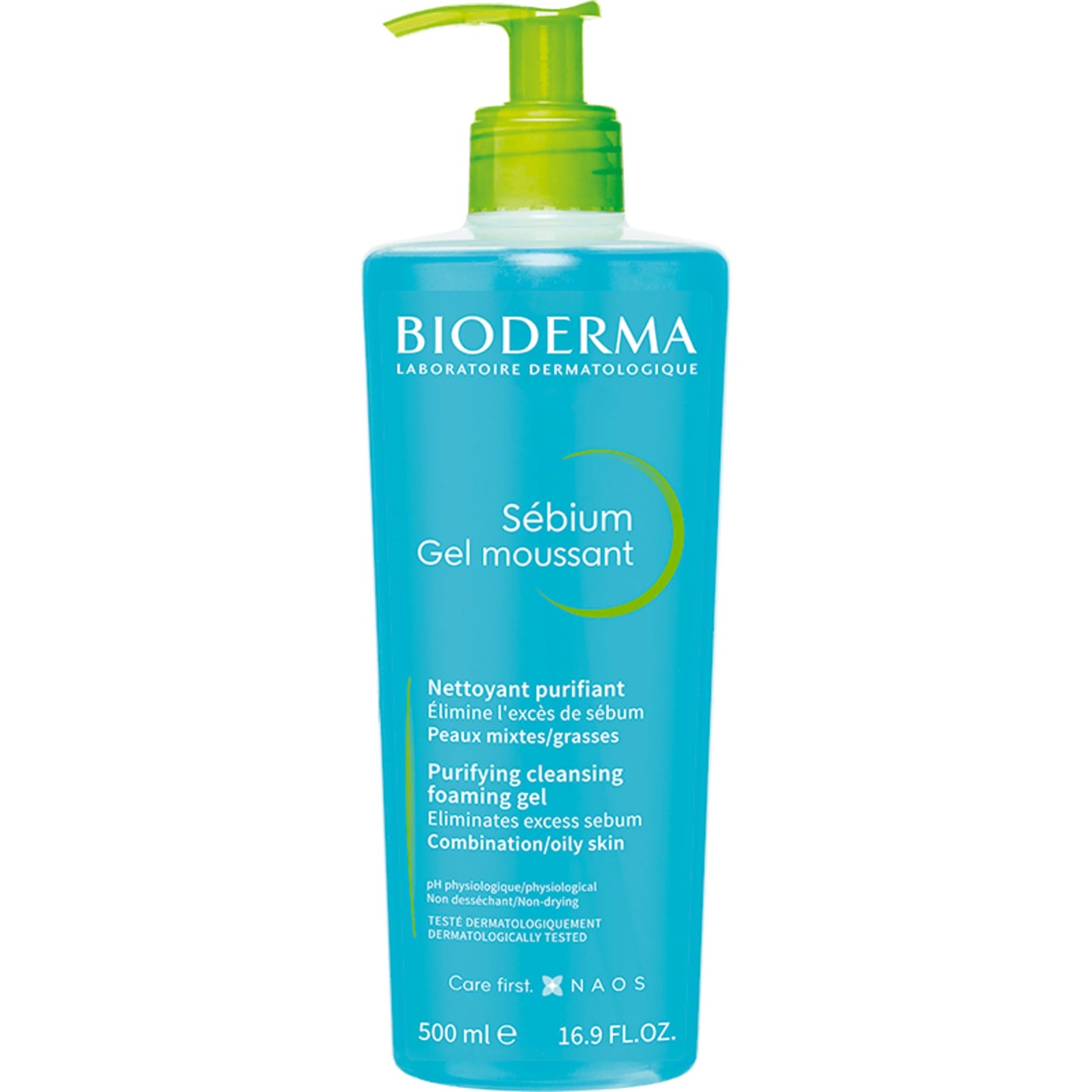 Bioderma Sébium Foaming Gel Gentle Face Cleanser Pump, Makeup Removing Cleanser, Skin Purifying Face Wash for Combination to Oily Skin 🍁 All In One Marketplace Canada