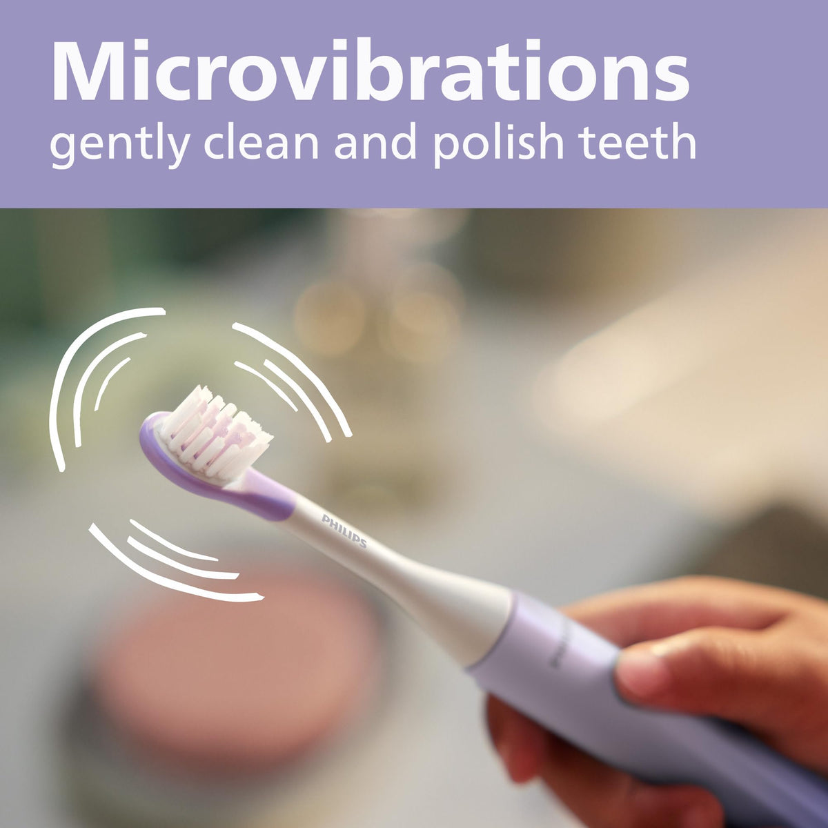 Philips One for Kids by Sonicare Battery Electric Toothbrush, Purple, HY1130/01 🍁 All In One Marketplace Canada