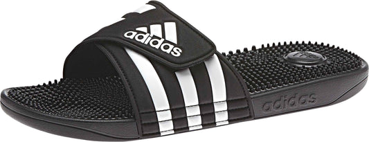 adidas Unisex-Adult Adissage, Black/White/Black, 8 🍁 All In One Marketplace Canada