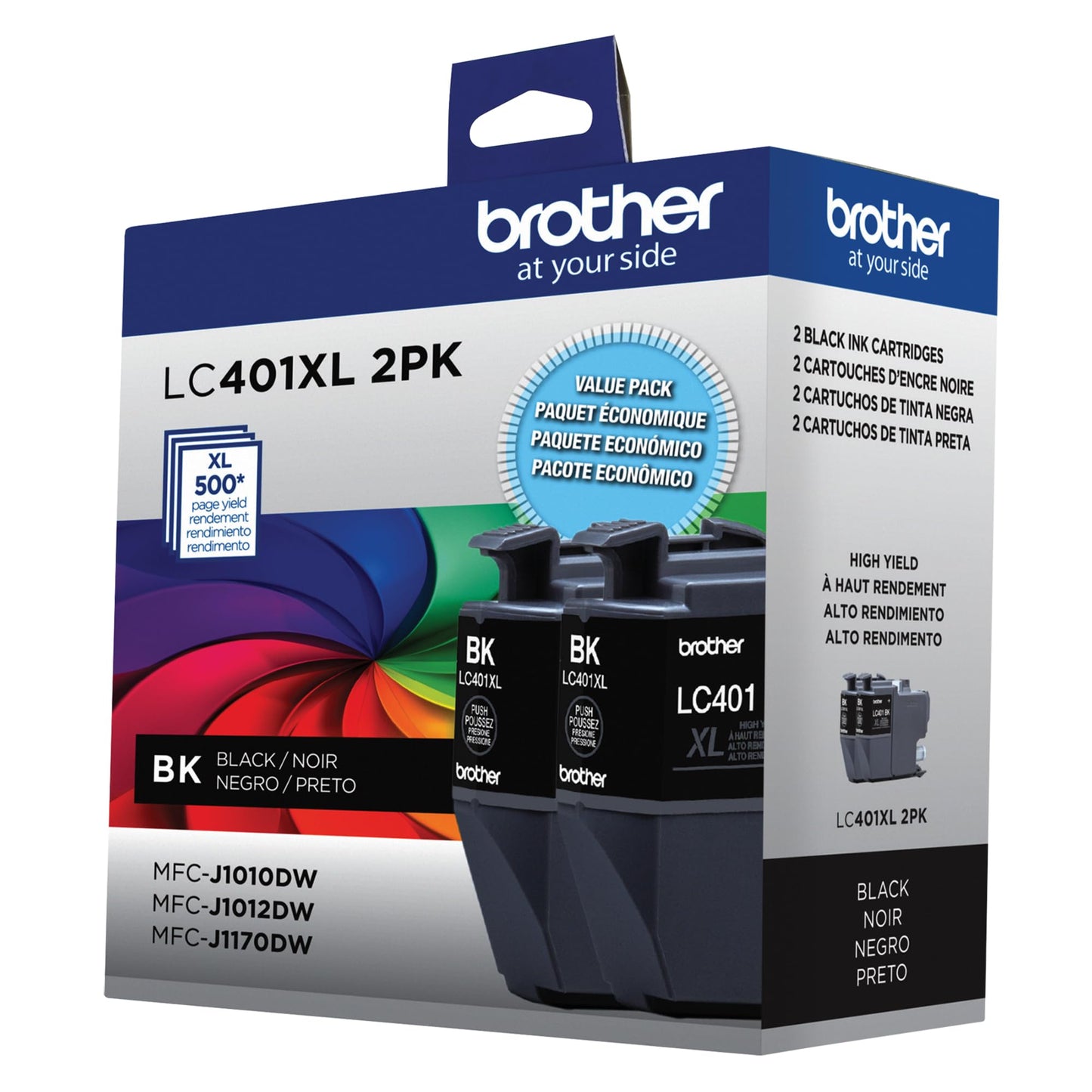 Brother Genuine LC401XL 2PK High Yield 2-Pack Black Ink Cartridges 🍁 All In One Marketplace Canada