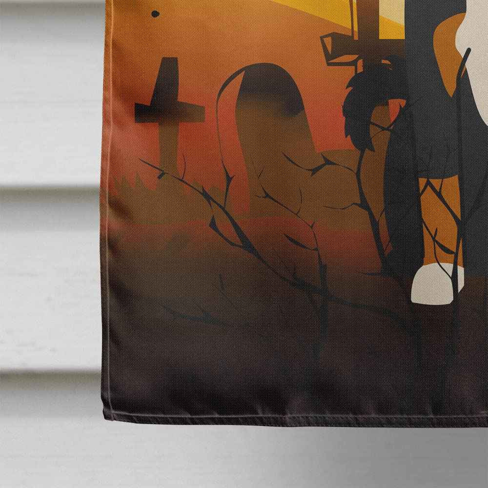 Caroline's Treasures BB4309CHF Halloween Appenzeller Sennenhund Flag Canvas House Size, Large, Multicolor