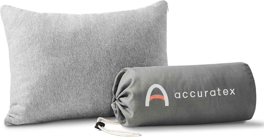 ACCURATEX Camping Pillow, 100% Cotton Cover Compressible Travel Pillow 🍁 All In One Marketplace Canada