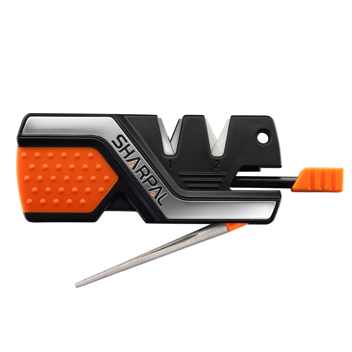 SHARPAL 101N 6-in-1 Pocket Knife Sharpener & Survival Tool, with Fire Starter, Whistle & Diamond Sharpening Rod, Quickly Repair, Restore and Hone Straight and Serrated Blade 🍁 All In One Marketplace Canada