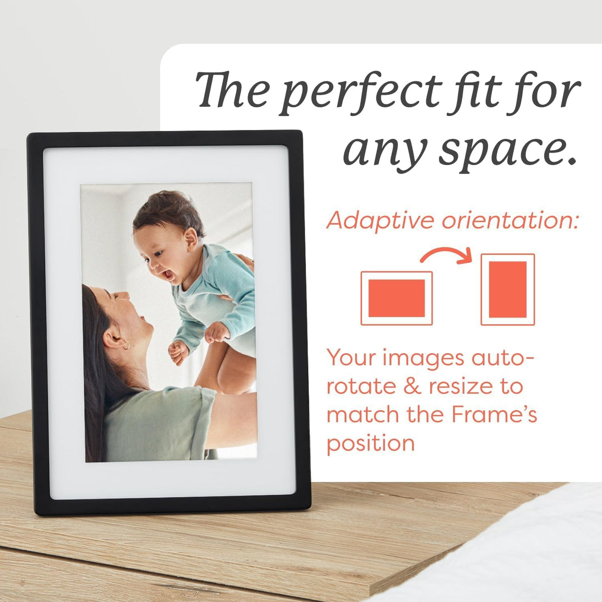 Skylight Frame – WiFi Digital Picture Frame Customer Support, Touch Screen Digital Photo Frame with Easy Setup, Photo Gifts for Parents and Grandparents - 10 Inch Black 🍁 All In One Marketplace Canada