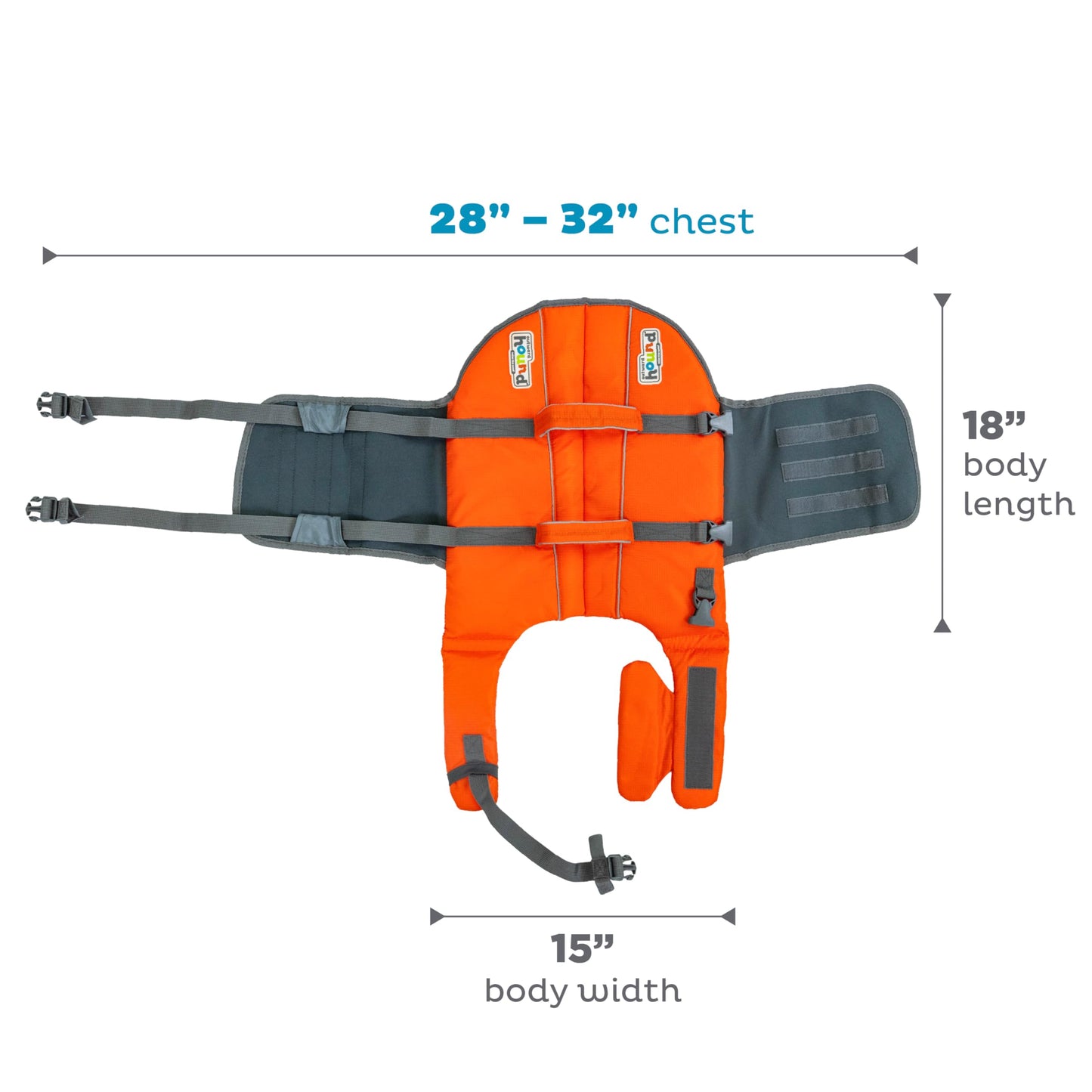 Outward Hound Granby Splash Orange Dog Life Jacket, Large 🍁 All In One Marketplace Canada