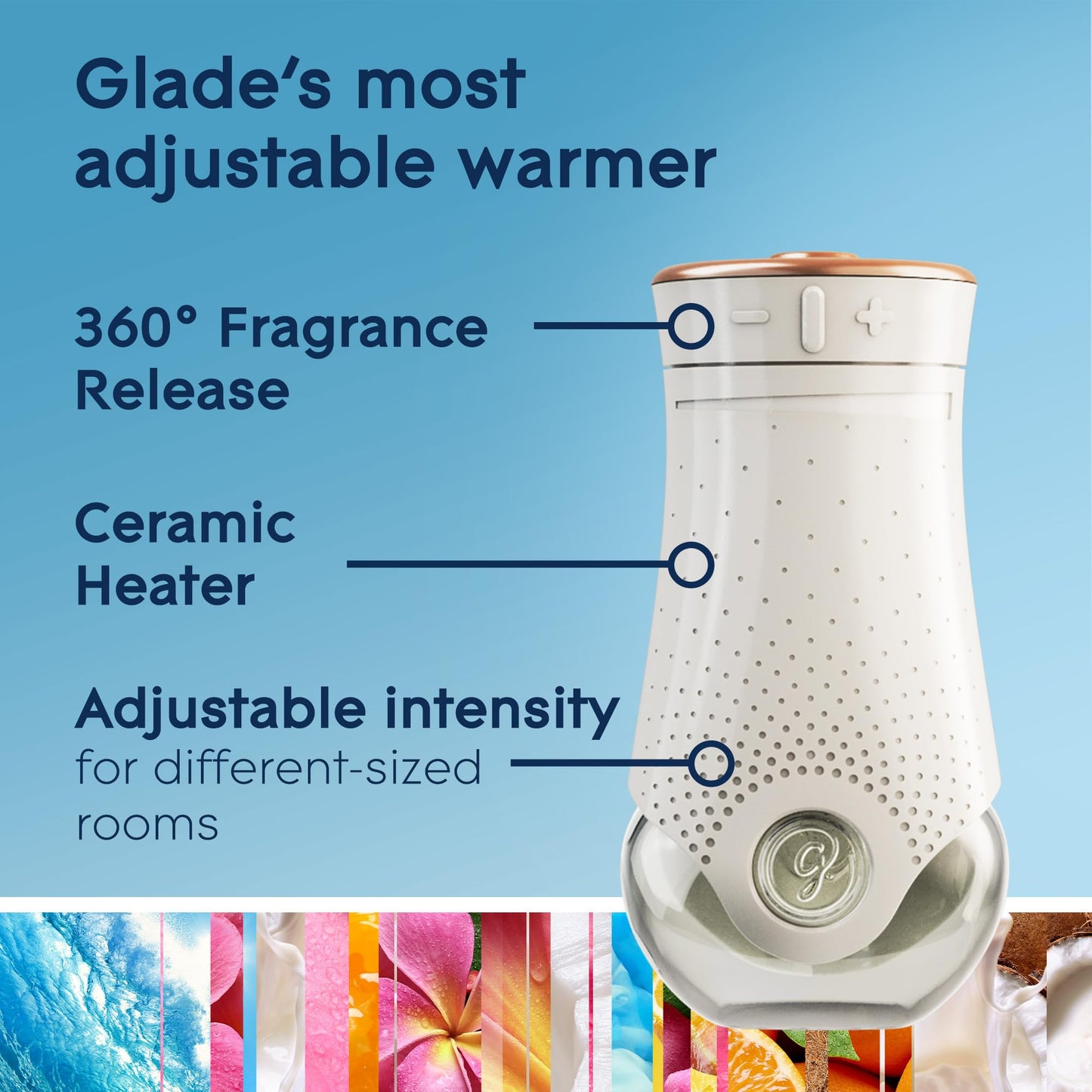 Glade PlugIns Air Freshener Oil Kit, Scented and Essential Oils for Home and Bathroom, Hawaiian Breeze, 2 Warmers + 6 Refills 🍁 All In One Marketplace Canada