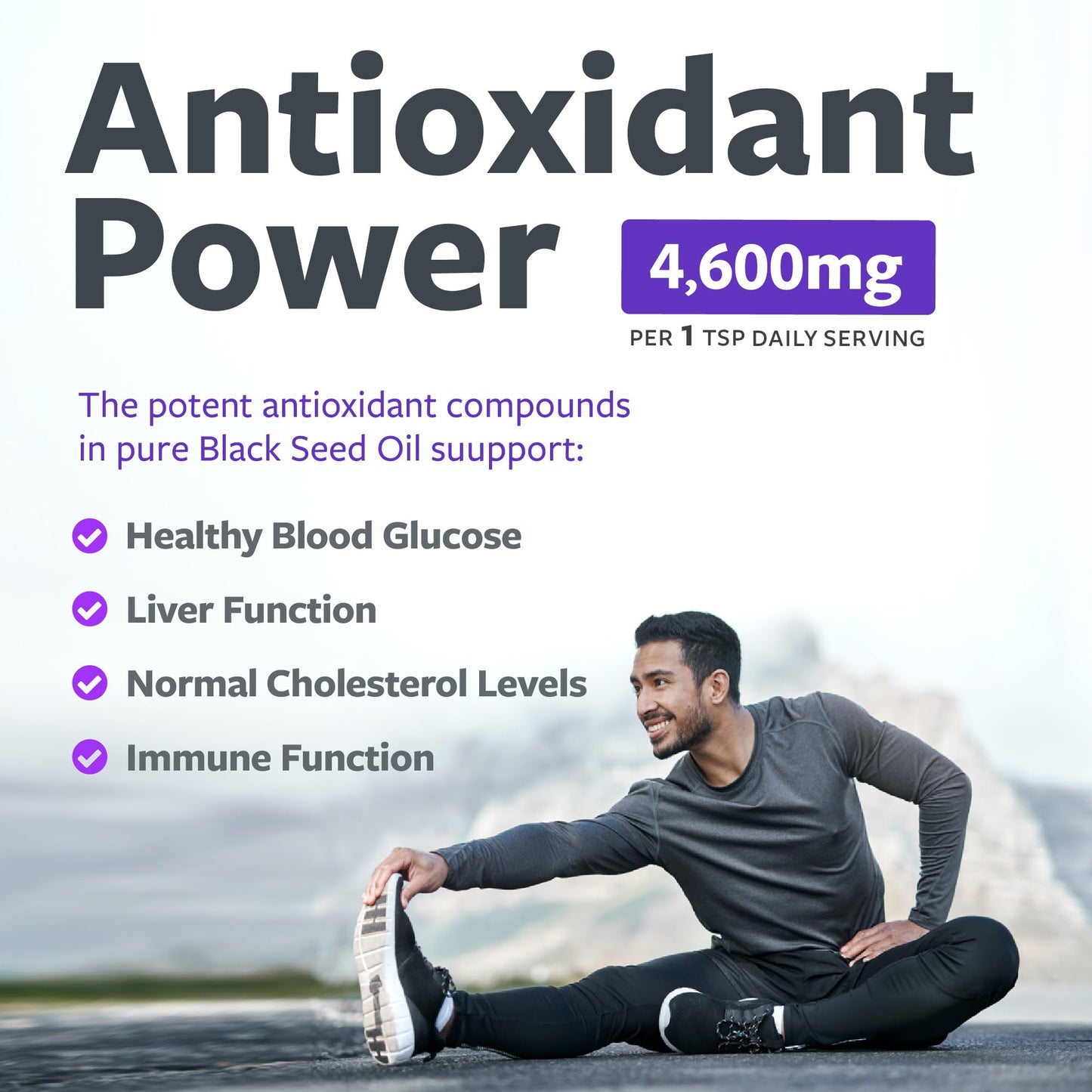 Organic Black Seed Oil | Cold Pressed Pure Black Cumin Seed Oil | Antioxidant, Blood Sugar & Liver Support | 100% Pure, Virgin Nigella Sativa | Zero Additives, Vegan & Non-GMO | 240ml (8 oz.) 🍁 All In One Marketplace Canada