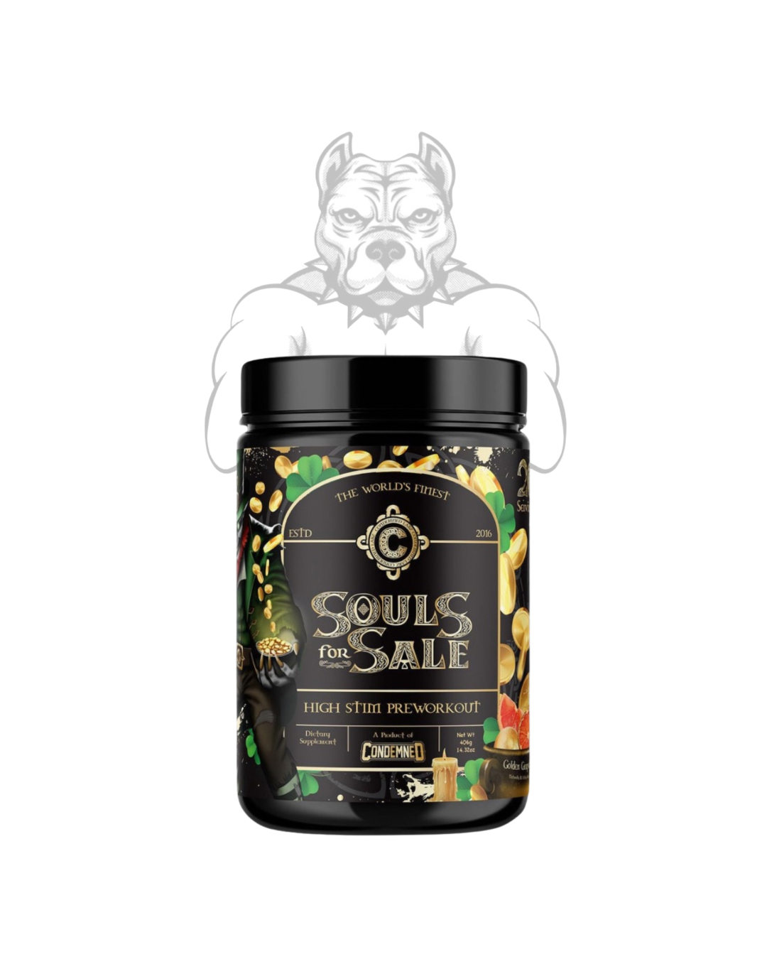 Condemned Souls for Sale Pre-Workout - Golden Grapefruit