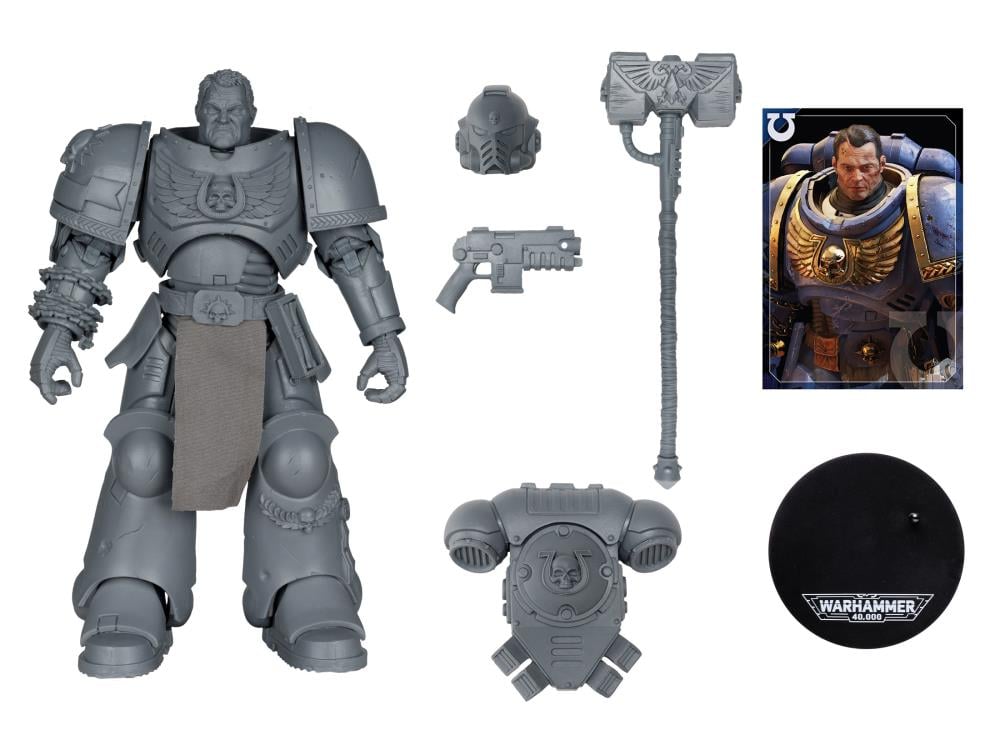 Warhammer 40,000: Space Marine 2 Ultramarines Lieutenant Titus (Artist Proof) Action Figure