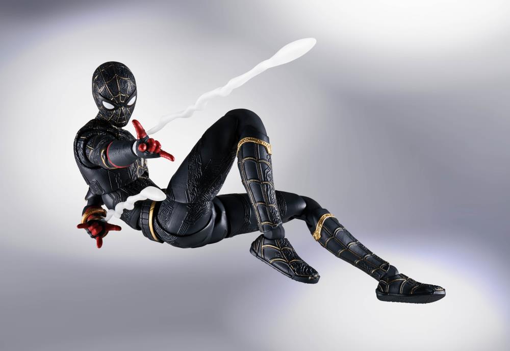 Spider-Man: No Way Home S.H.Figuarts Spider-Man (Black & Gold Suit)