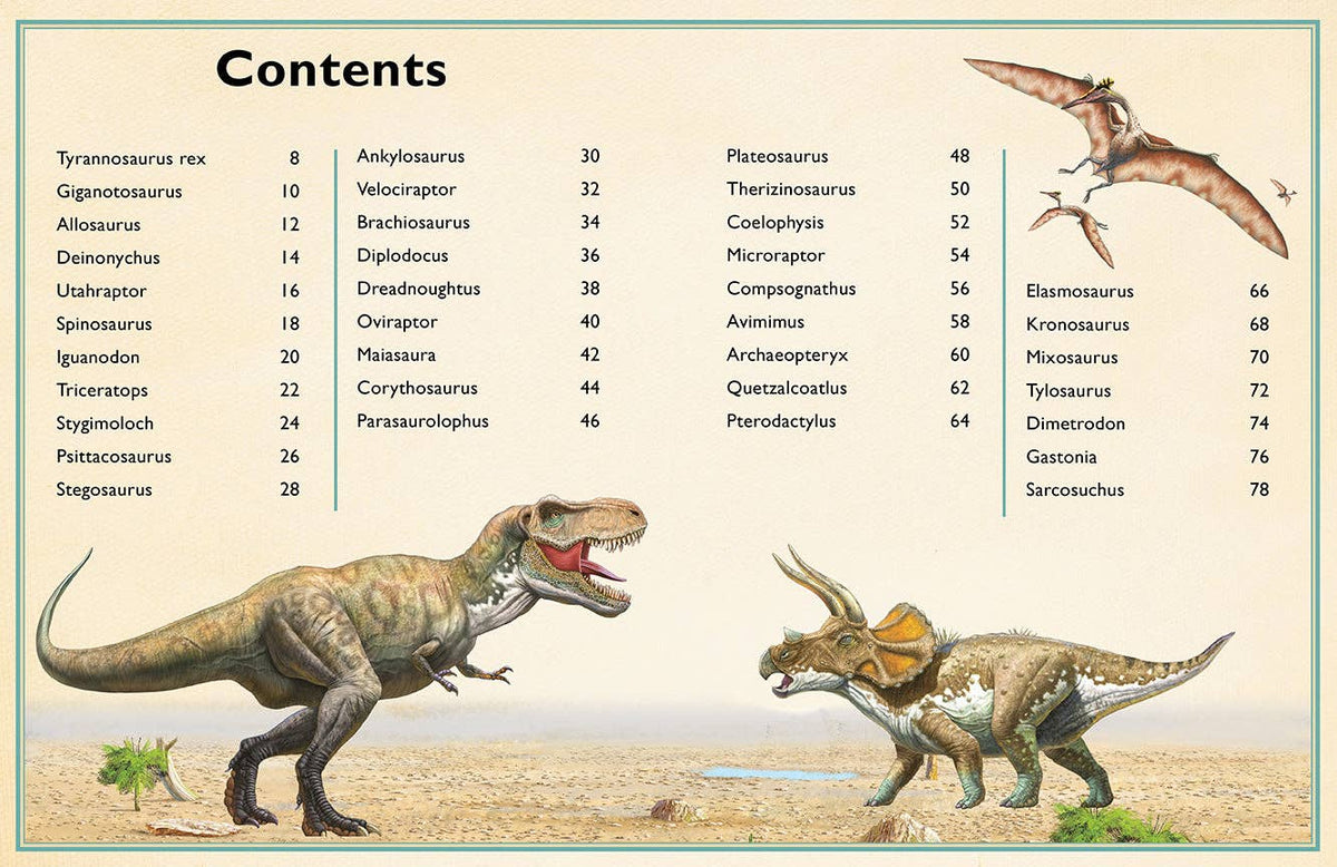 Insight Editions - The Magnificent Book of Dinosaurs - Ages 6+