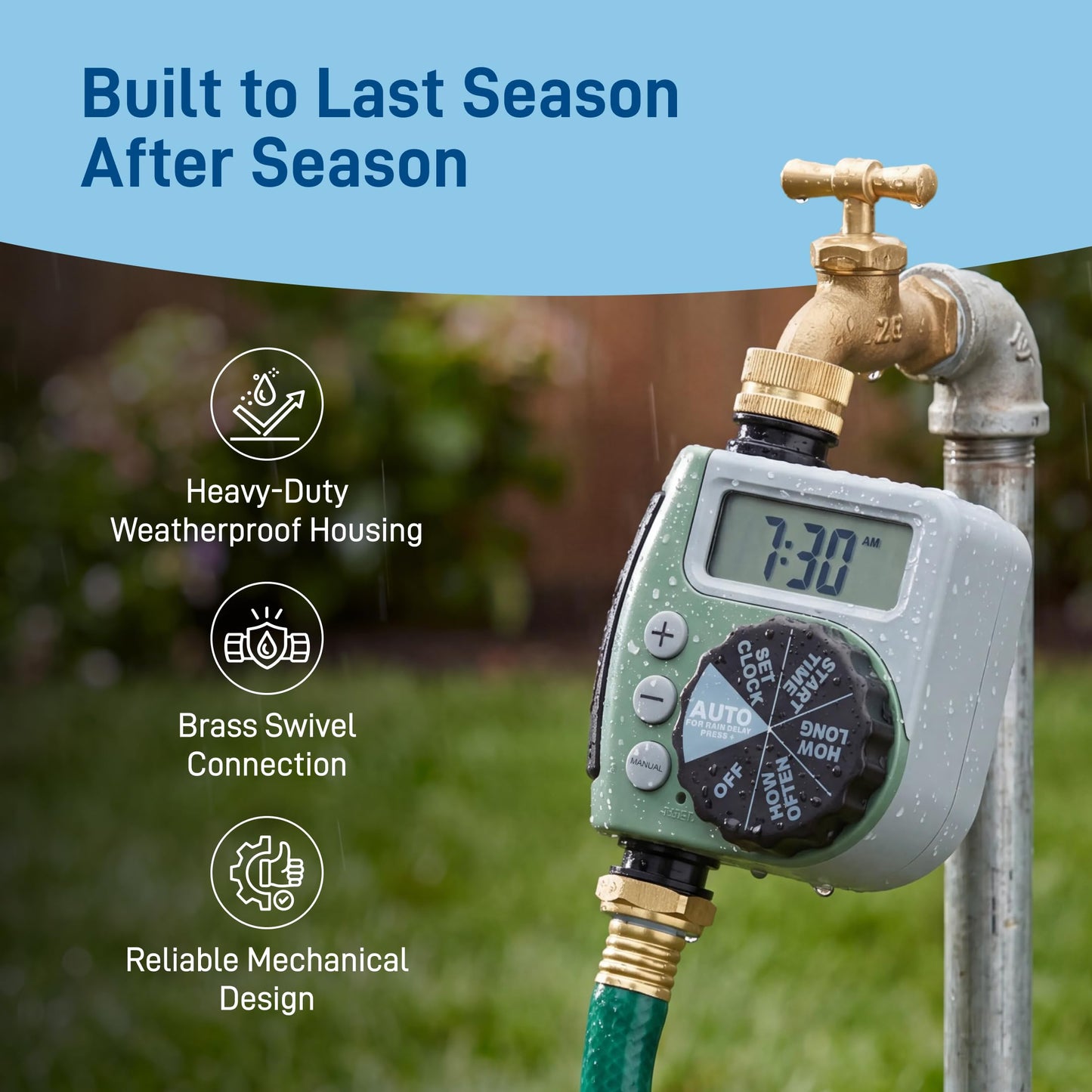 Orbit 62056 One Outlet Single-Dial Hose Faucet Timer 🍁 All In One Marketplace Canada