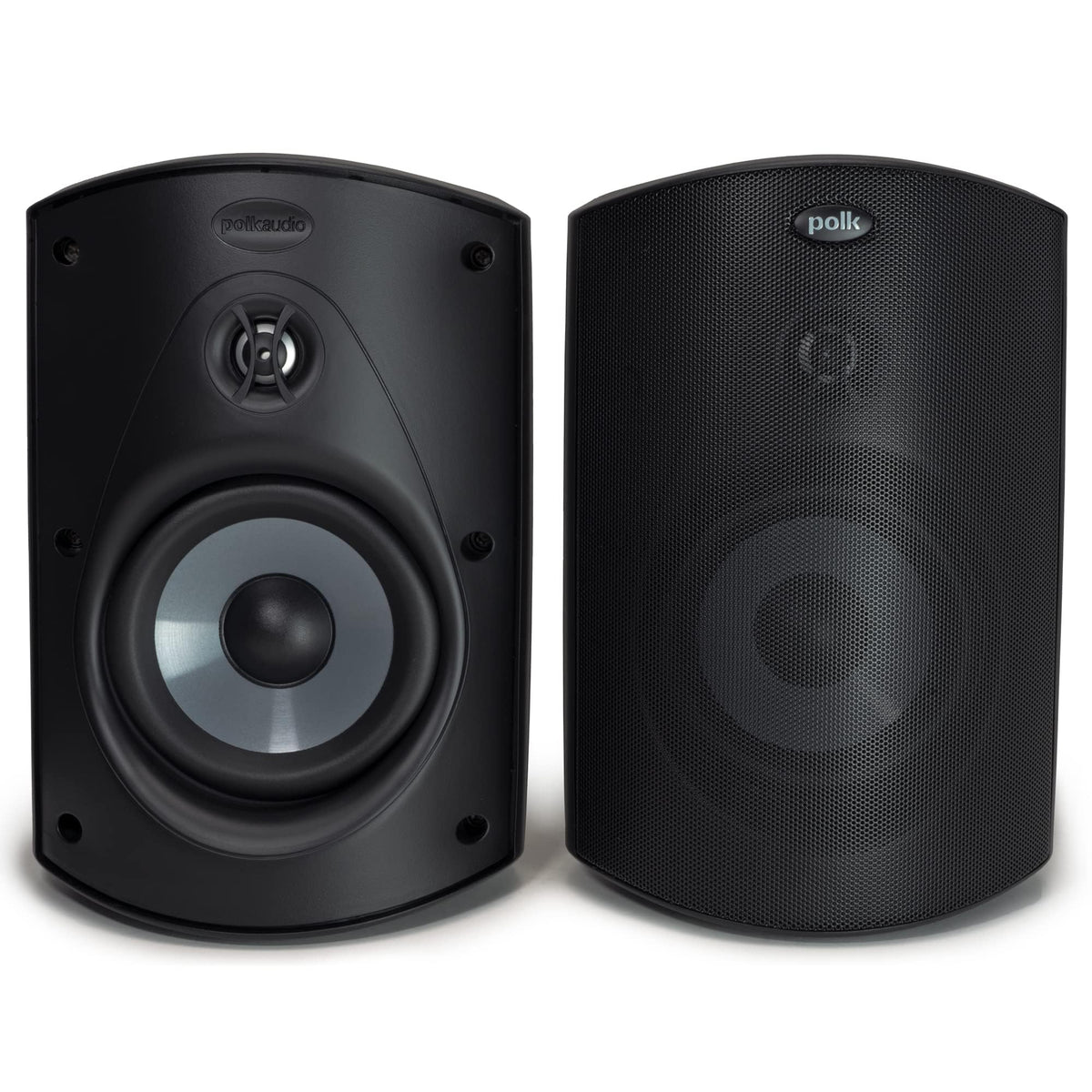 Polk Audio Atrium 6 Outdoor All-Weather Speakers with Bass Reflex Enclosure (Pair, Black), Broad Sound Coverage, Speed-Lock Mounting System 🍁 All In One Marketplace Canada